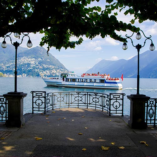 Transfer to the casino of Lugano in luxury vehicles with driver Casino of Lugano