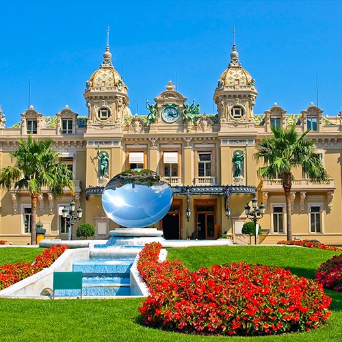 Transfer to the casino of Monte-Carlo in luxury car with chauffeur Casino of Montecarlo