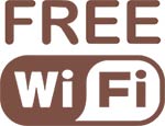 Free wi-fi on board (logo)