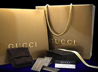 Shopping bags by Gucci