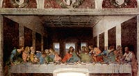L'ultima Cena by Leonardo Da Vinci (the "Cenacolo")