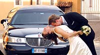 wedding and limousine