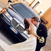 Car with driver for weddings