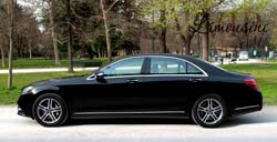 Mercedes S-Class 560 SEL 4 Matic with driver, Milan