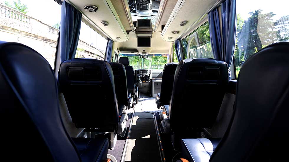 Mercedes Sprinter Luxury 8 seats: interior