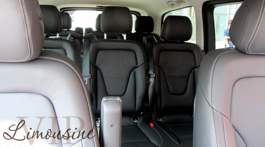 Mercedes V-Class 4Matic ExtraLong: interior
