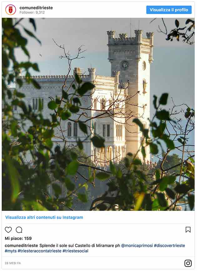 What to visit in Trieste: The Miramare Castle