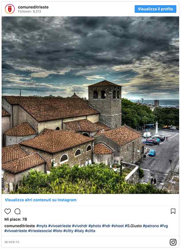 What to visit in Trieste: The San Giusto Cathedral