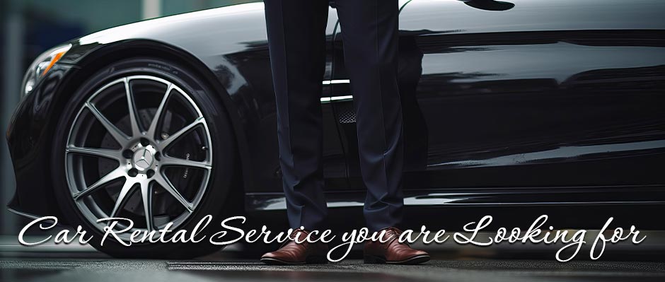 Chauffeur Service Milan: driver waiting outside a car