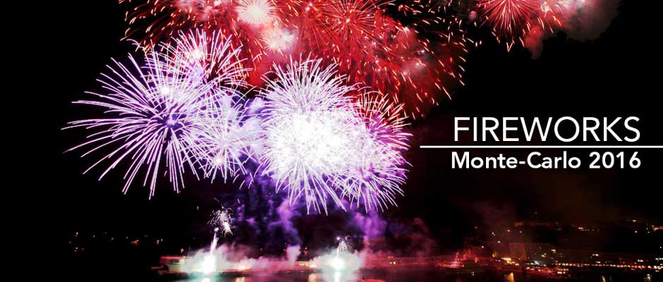 International Competition of Fireworks 2016 Monte-Carlo Monaco