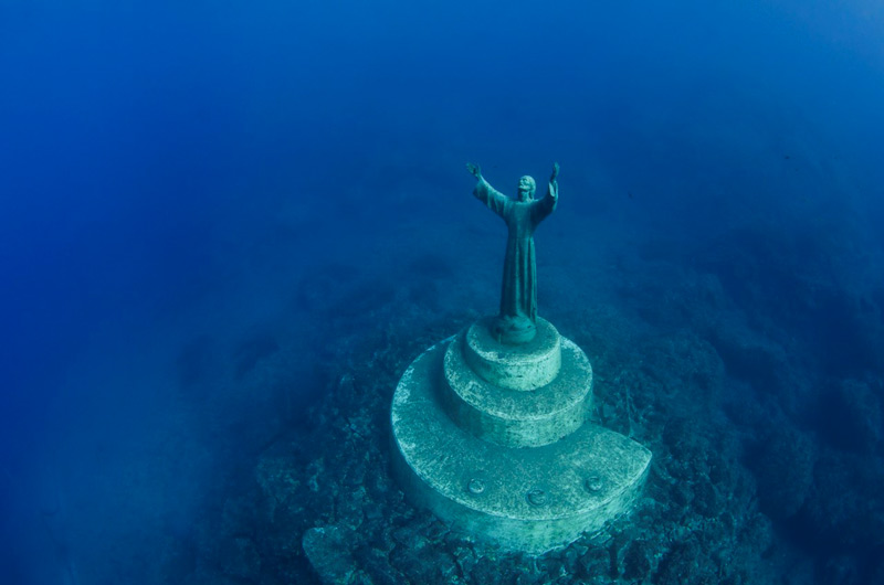 Liguria tour - Christ of the Abysses