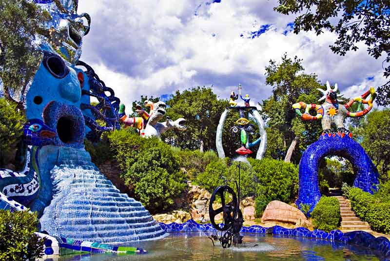 Giardino dei tarocchi, parco artistico - Capalbio, Tuscany