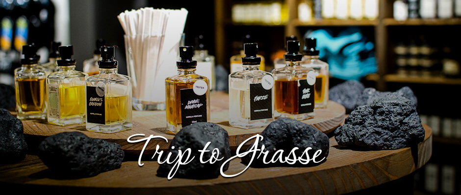 Go on a Trip to Grasse -  Perfume counter