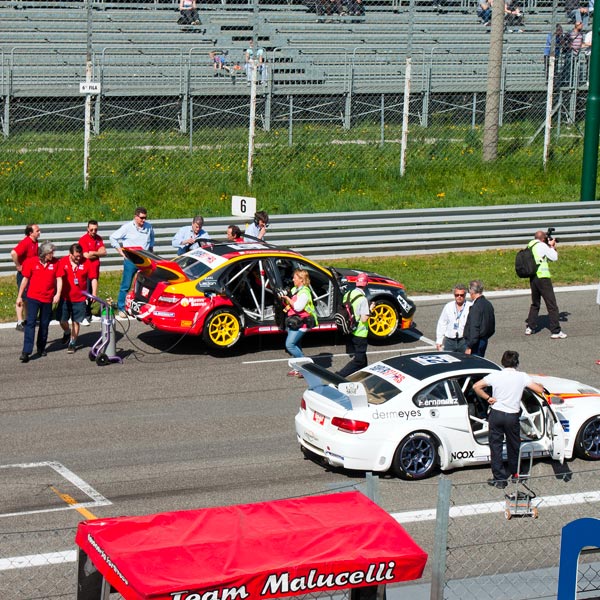 Hire a chauffeur driven car Milan: mimo in Monza inside the autodrome