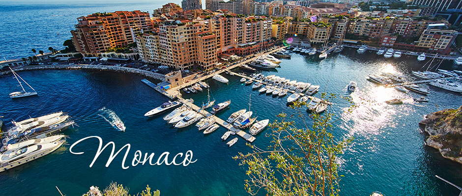 Luxury Car Rental with Driver Milan - Panoramic View Port Fontvieille, Monaco