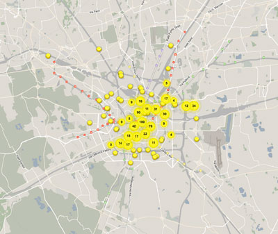 fuorisalone milan map