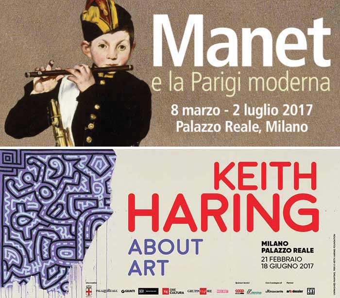 Exhibitions Manet & Keith Haring 2017 - Royal Palace in Milan Exhibitions Manet & Keith Haring 2017 - Royal Palace in Milan