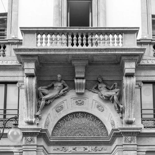 Rent a driver with car in Milan Palace Acerbi