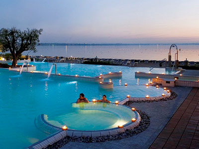 The thermal baths of Sirmione