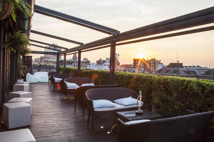 Sky Terrace di Milano dove fare aperitivo: Sky Terrace Bar Sky Terrace di Milano dove fare aperitivo: Sky Terrace Bar