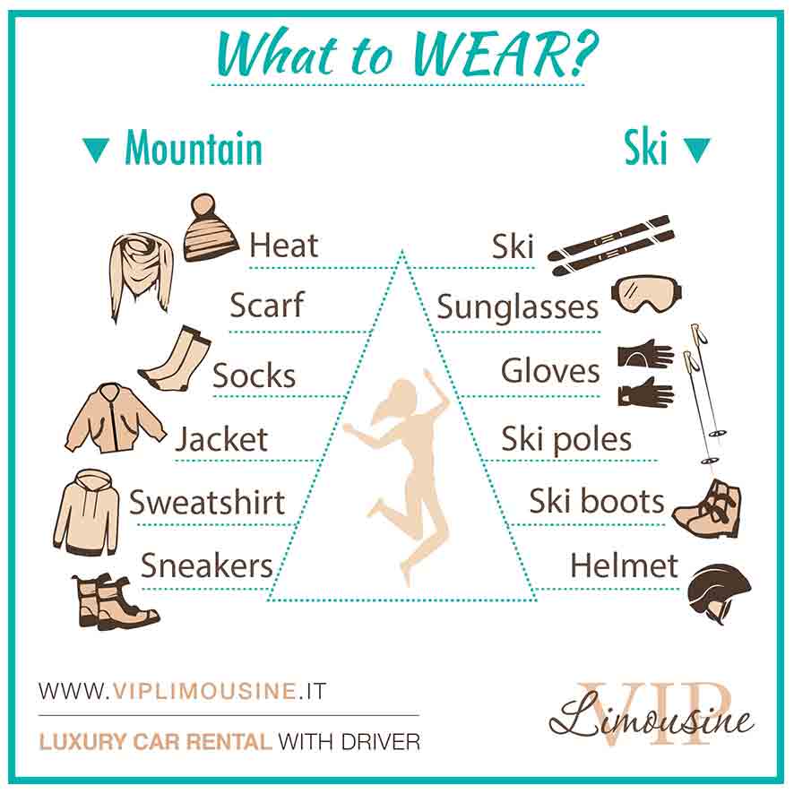 The perfect suitcase for your mountain trip! Vip Limousine