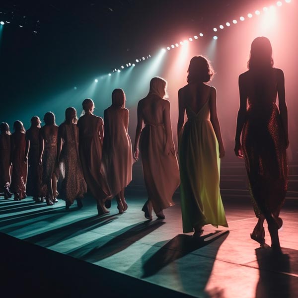 Transfer Milan and Long Range Transfer: Fashion week an event with models on the catwalk