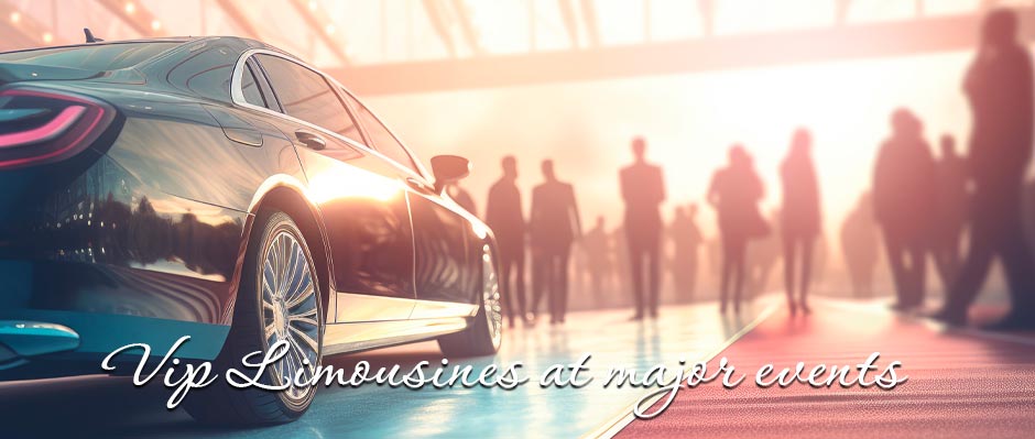 Transfer Milan and Long Haul: Limousine crosses along the red carpet of an event