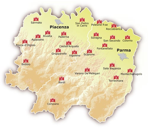 Castles of the Duchy of Parma and Piacenza Castles of the Duchy of Parma and Piacenza